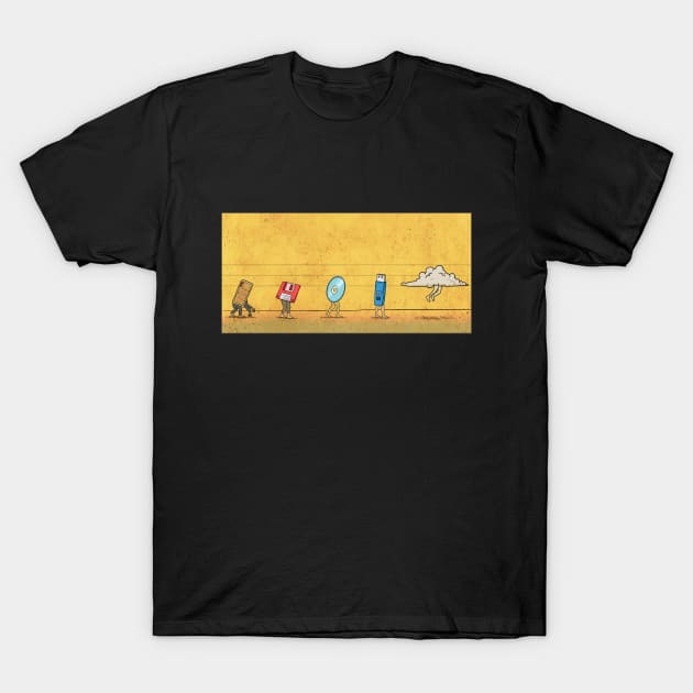 Evolution of Memory T-Shirt by ArtBot